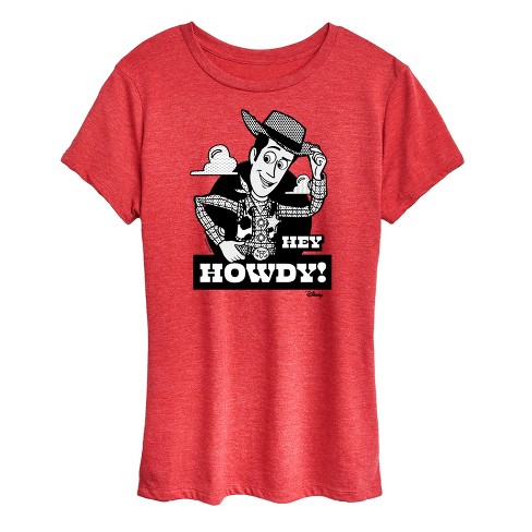 Women's - Disney - Hey Howdy Short Sleeve Graphic T-Shirt - image 1 of 4