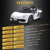 12V Kids Ride On Toy, Toddlers Battery Powered Electric Vehicle with Remote Control, Ride On Toy Car with 3 Speeds, Music for Boys Girls 3-8 - 4 of 4