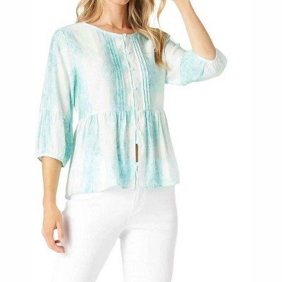 Women's MARINA BUTTON-UP TOP - COCO + CARMEN