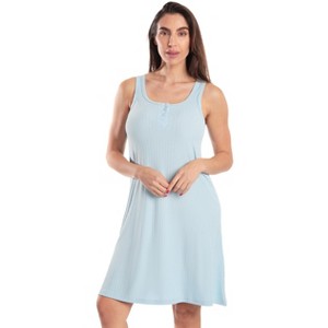 Just Love Sleeveless Nightgown for Women- Lightweight, Comfortable Sleepwear with Stylish Design - 1 of 3