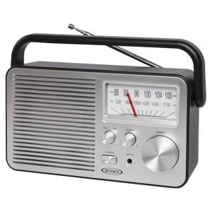 JENSEN® MR-750 Portable AM/FM Radio (Black) - 1 of 4