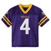 Nfl Minnesota Vikings Toddler Boys' Short Sleeve Cook Jersey : Target