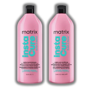 Matrix Instacure Build-a-Bond Mighty Bonds Shampoo (33 oz) & Instacure Build-a-Bond Conditioner (33 oz) - DUO SET KIT - 1 of 2
