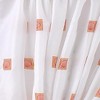 Carnation Home "Windsor" Fabric Window Curtain 34" x 54" in Burgundy - 2 of 3