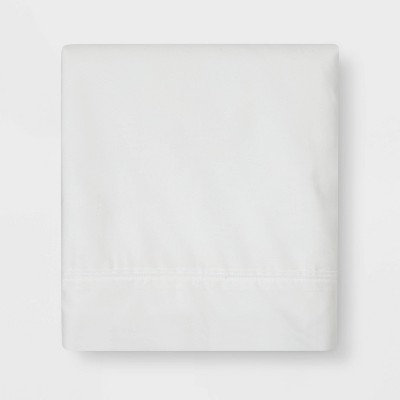 Ultra Soft Flat Sheet (Twin) White 300 Thread Count  - Threshold™