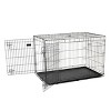 Carlson Double Door Wire Dog Crate - Black XL - 2 of 4