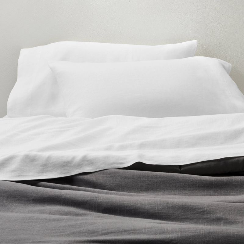 100% Washed Hemp Solid Pillowcase Set - Casaluna™, 3 of 6