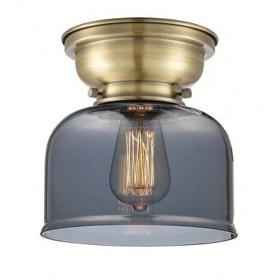 Bell - 1 Light Flush Mount In Industrial Style-7.88 Inches Tall and 8 Inches Wide