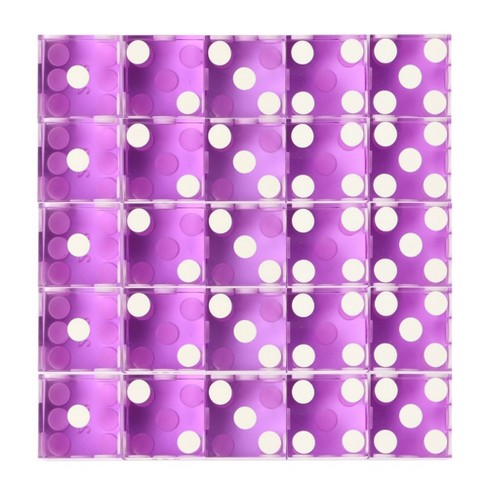 25-pack 19mm Purple Dice Set : Target