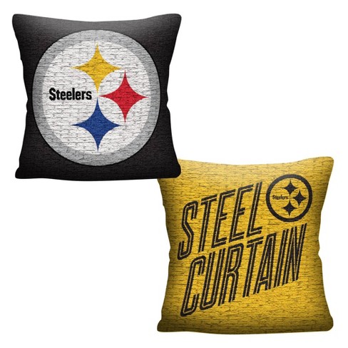 Nfl Pittsburgh Steelers Inverted Woven Pillow Target