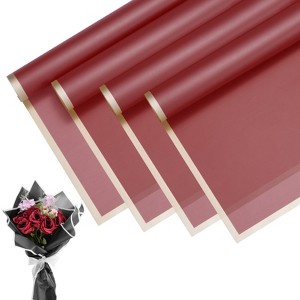 Unique Bargains Waterproof Floral DIY Wedding Flower Wrapping Paper 1 Pc - 1 of 4