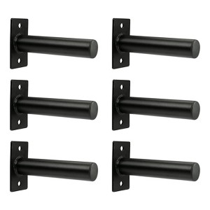 Coucheta Wall Mounted Weight Plate Holder - Fit 2 Inch  Weight Plates, Weight Plate Rack for Home Gym, Max Weight Capacity 300 Lb,, Mounting Hardware - 1 of 4