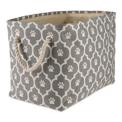 Bone Dry Polyester Pet Bin Lattice Paw