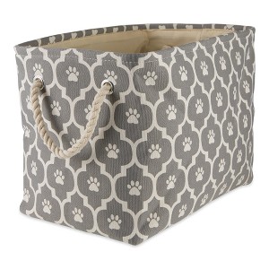 Bone Dry Polyester Pet Bin Lattice Paw - 1 of 4