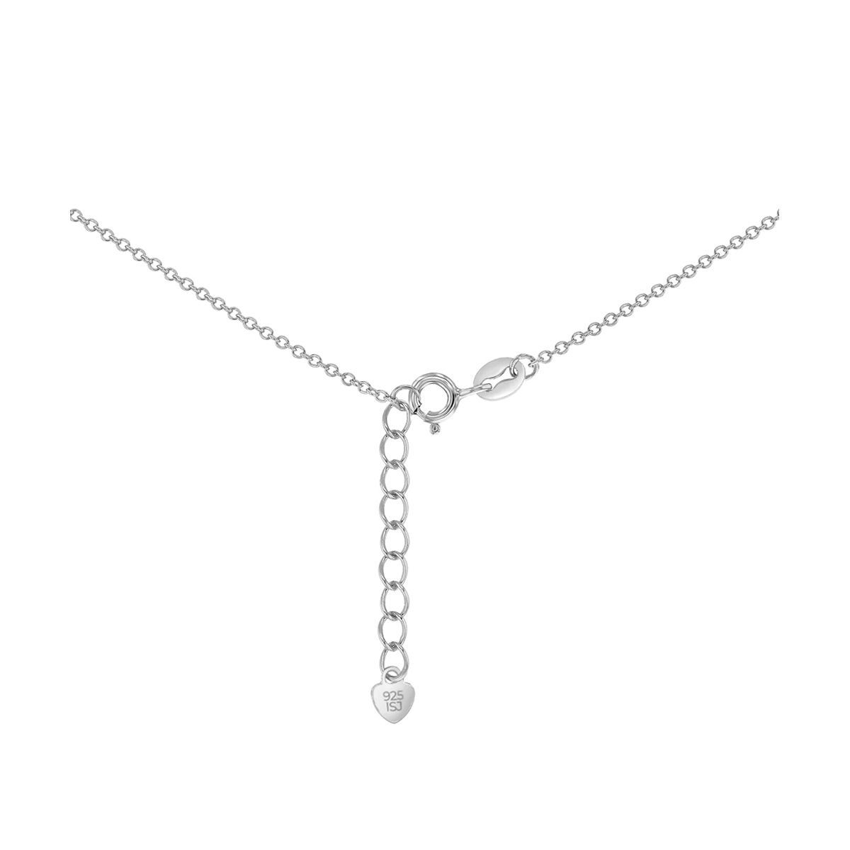 Girls' Star of David Sterling Silver Necklace - In Season Jewelry - thumbnail 4