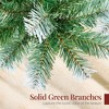 Best Choice Products Artificial Christmas Tree, Premium Unlit Pine Design, Dense Branches  w/Easy Assembly - Frosted Pine - 3 of 4