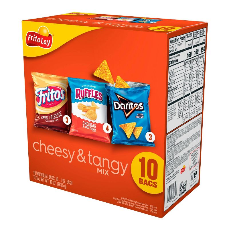 Frito Lay Cheesy &#38; Tangy Mix Variety -10Cct/10oz, 3 of 5