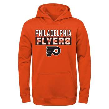 NHL Philadelphia Flyers Boys' Poly Fleece Hooded Sweatshirt