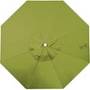 California Umbrella Aluminum Patio Umbrella with Crank and Auto Tilt, Kiwi Olefin Canopy,  9 ft - 4 of 4
