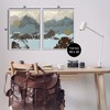 Stupell Industries Mountain Range over Abstract 2pc Framed Giclee Art Set, Gray, 24" x 30" - 3 of 4