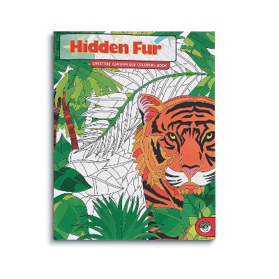 MindWare Hidden Fur Coloring Book - Coloring Books