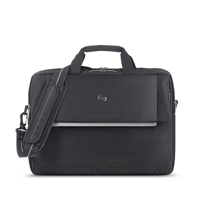 Solo Black Studio Portfolio Laptop Briefcase 
