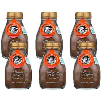 Sillycow Farms Hot Chocolate Mix Caramel and Sea Salt - Case of 6/16.9 oz