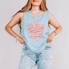 Simply Sage Market S.W.Smiley Be Kind To Your Mind Retro Garment Dyed Tank - 2 of 4