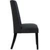 Modway Baron Dining Chair Vinyl Set of 2 - Black - 3 of 4