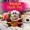 Plush Monkey Musical Baby Toy with Lights – Soft Stuffed Animal for Newborns & Infants 0–12 Months, Boys & Girls - 2 of 4