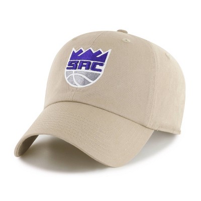 NBA Sacramento Kings Khaki Clean Up Hat