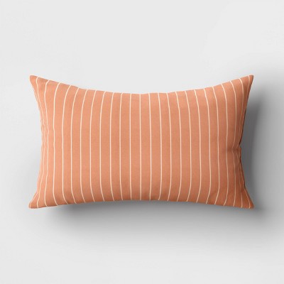 Orange outdoor throw clearance pillows