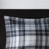 Stylish Plaid Print Comforter Mini Set, All Season Bedding Sets, Cozy Home Textile fits Modern Bedroom Decor - 4 of 4