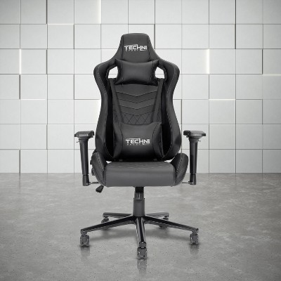 Ergonomic High Back Racer Style PC Gaming Chair - Techni Sport