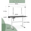 Electric Pet Grooming Table with Silent Motor - 24.24-35.83 inch Adjustable Height, Non-Slip PVC Mat, 4 Preset Levels, for Dogs & Cats - 2 of 4