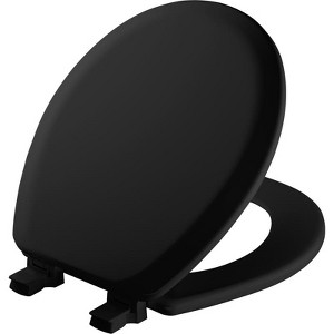 Mayfair by Bemis Cameron Round Black Enameled Wood Toilet Seat - 1 of 1