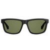 Polaroid PLD 2058/S 003_M9 Unisex Rectangle Polarized Sunglasses Matte Black 55mm - 2 of 3