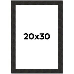 PosterPalooza | Contemporary Black Picture Frame - UV Acrylic, Foam Board Backing, Hanging Hardware - 1 of 4