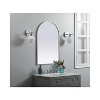 Elegant Lighting Metal Frame Arch Mirror 24x36 Inch in Silver - 3 of 4