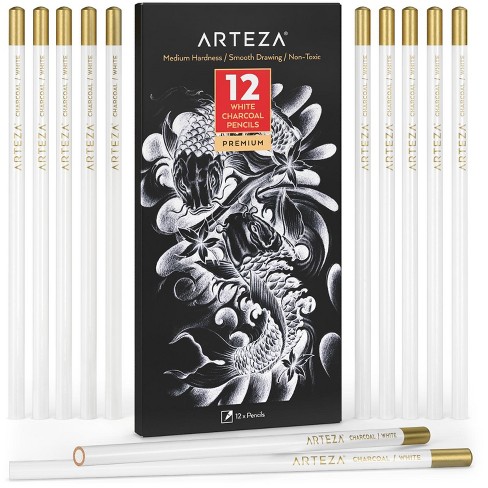 Arteza Metallic Colored Pencils, Set of 50, Triangular Grip, Pre-Sharpened  Coloring Pencils, Art Supplies for Coloring and Drawing