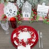 AuldHome Design Greenery Candle Wreaths, 2pk; Holiday Seasonal and Wedding Decor Candle Rings - 4 of 4