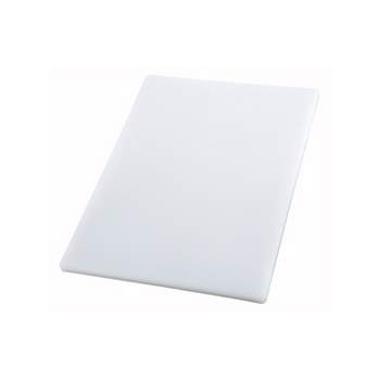 THIRTEEN CHEFS 30 in. x 18 in. Rectangle HDPE Dishwasher Safe Cutting Board  withGroove, White CB-1830WH - The Home Depot