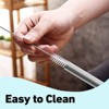 MaseiKar Reusable Straws with Cleaning Brush - Metal Straws Dishwasher Safe - Drinking Stainless Steel Straws - 4 of 4