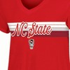 NCAA NC State Wolfpack Women's V-Neck T-Shirt - image 3 of 3