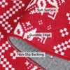 Christmas Doormat Washable Rug for Entryway, Non Slip Holiday Accent Mat, Soft Low Pile Thin Indoor Decor, Small Rugs - 4 of 4