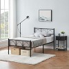 coucheta Metal Platform Bed Frame with Headboard and Footboard, Heavy Duty  with Strong Metal Slats - 4 of 4