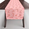 Lathe & Quill Candy Canes Pink Table Runner - Society6 - 3 of 3