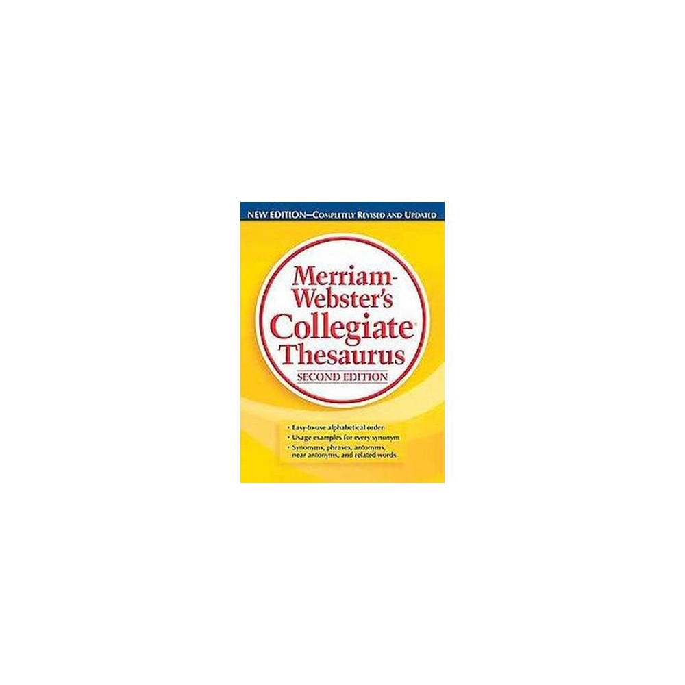 ISBN 9780877792697 product image for Merriam-Webster's Collegiate Thesaurus (Indexed) (Hardcover) | upcitemdb.com