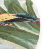Unique Loom    Outdoor Botanical Chanticleer Area Rug - 4 of 4