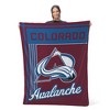 Sweet Home Collection NHL Colorado Avalanche Microfiber Plush Throw Blanket - 3 of 4